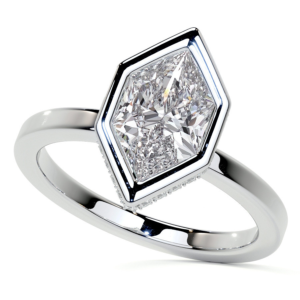 Introducing Sculpted Radiance A Marquise Shape Moissanite Diamond Solitaire Ring That Embodies Elegance And Exceptional